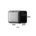GLACIER Classic Portable Fridge Freezer + 500W Alternator Charger - detail view