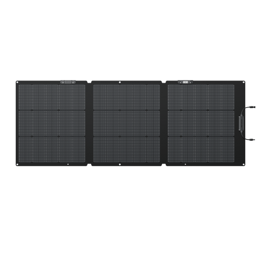 160W Portable Solar Panel 2-Pack - angled view