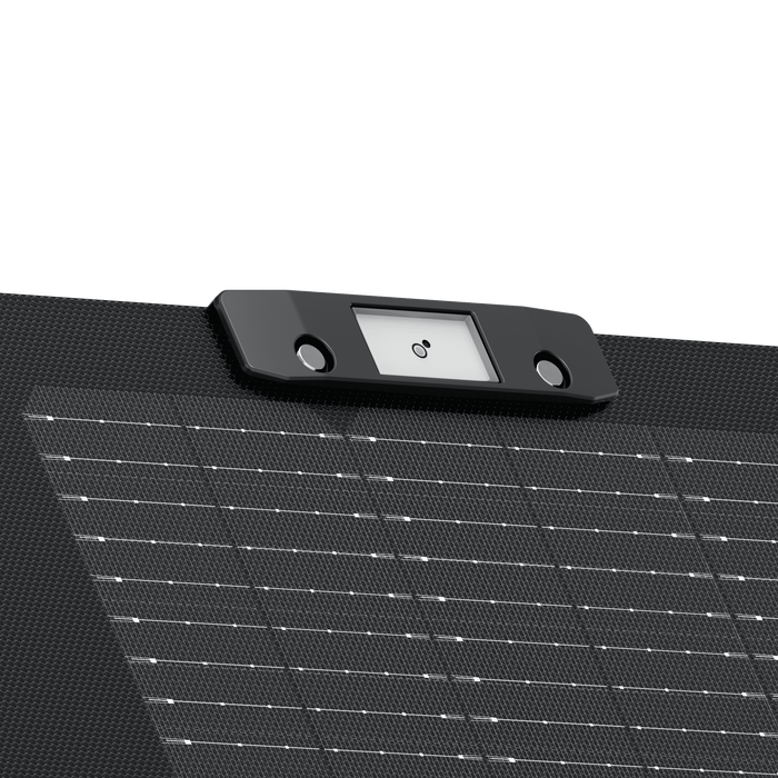160W Portable Solar Panel 2-Pack - detail view