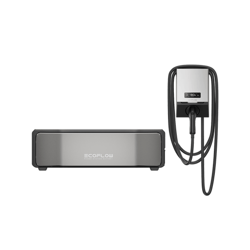 Power Pulse EV Charger + DELTA Pro Ultra Battery - front view