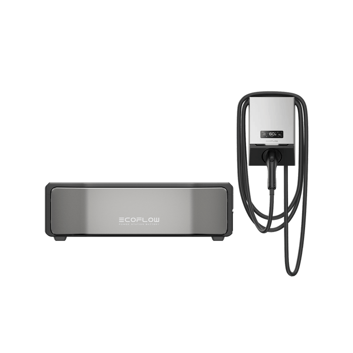 Power Pulse EV Charger + DELTA Pro Ultra Battery - front view