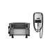 PowerPulse EV Charger (9.6kW) - angle view