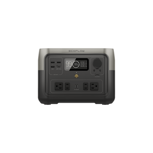 EcoFlow RIVER 2 Max 500 portable power station 499Wh front view
