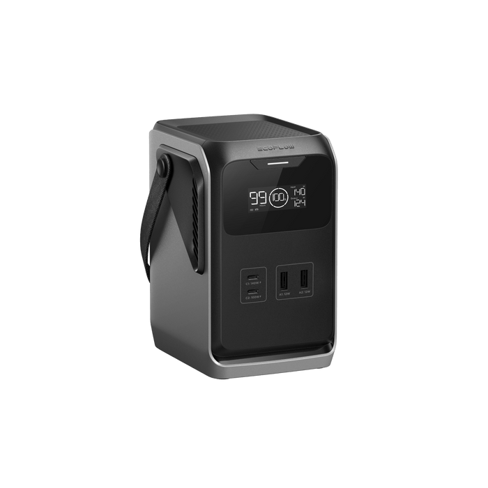 TRAIL Series DC Portable Power Station - back view