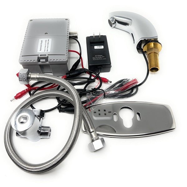 EcoMotion Infrared Sensor Faucet by Cascada Showers - Side View