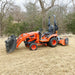 3-Point PTO Stump Grinder & 60'' PTO Flail Mower Combo, SG24&EFS60 — view 28
