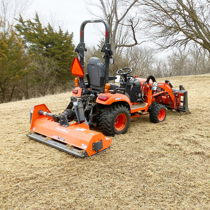 3-Point PTO Stump Grinder & 60'' PTO Flail Mower Combo, SG24&EFS60 — view 29