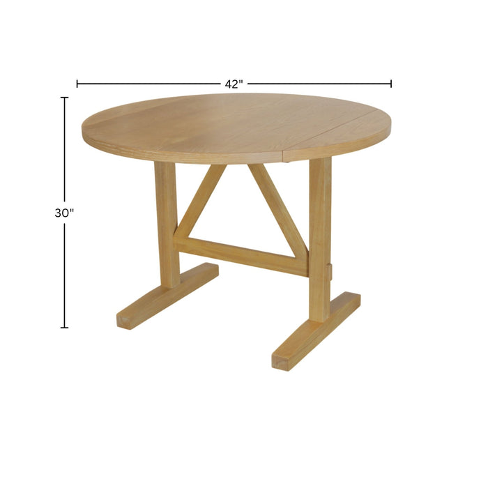 Alpine Furniture Cleo Eleanor Round Table