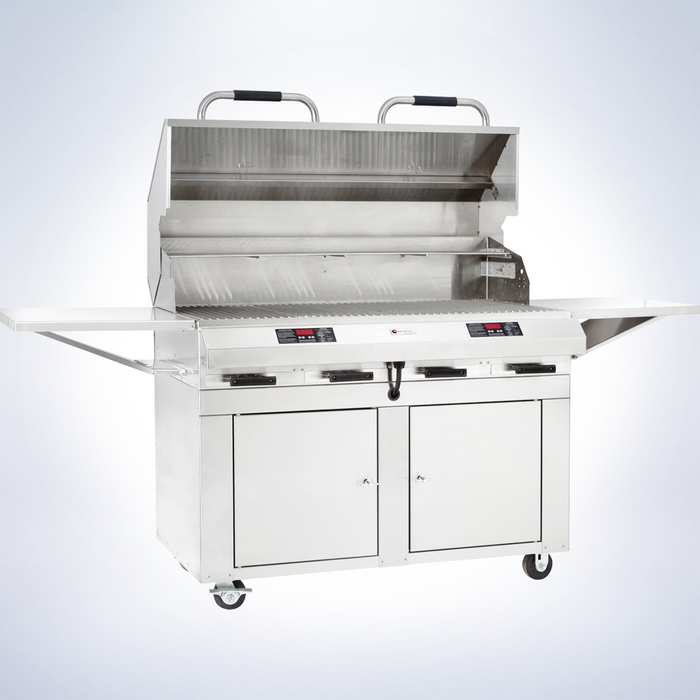 Diamond 48″ Closed-Base Outdoor Electric Grill - angle view