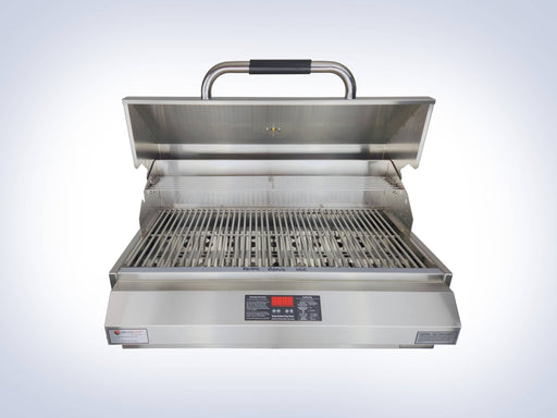 Emerald 24″ Built-In Outdoor Electric Grill - angle view