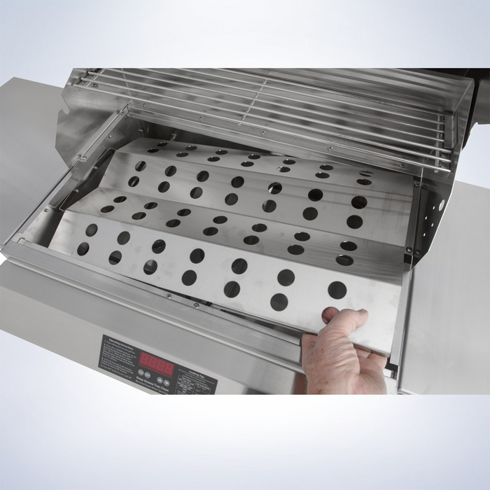 Emerald 24” Closed-Base Outdoor Electric Grill - specifications diagram