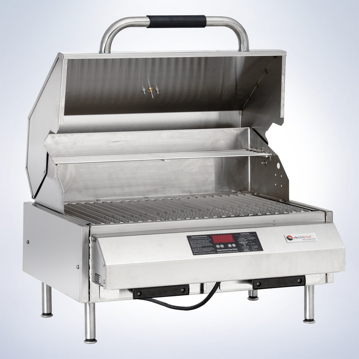 Emerald 24″ Tabletop Outdoor Electric Grill - front view