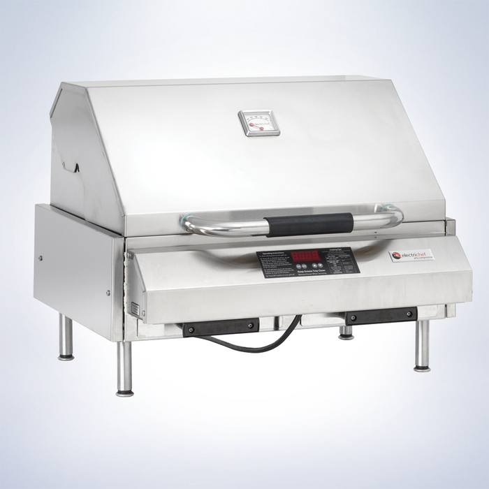 Emerald 24″ Tabletop Outdoor Electric Grill - angle view