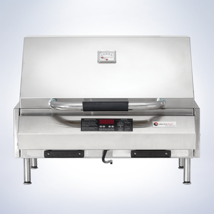 Emerald 24″ Tabletop Outdoor Electric Grill - detail close-up
