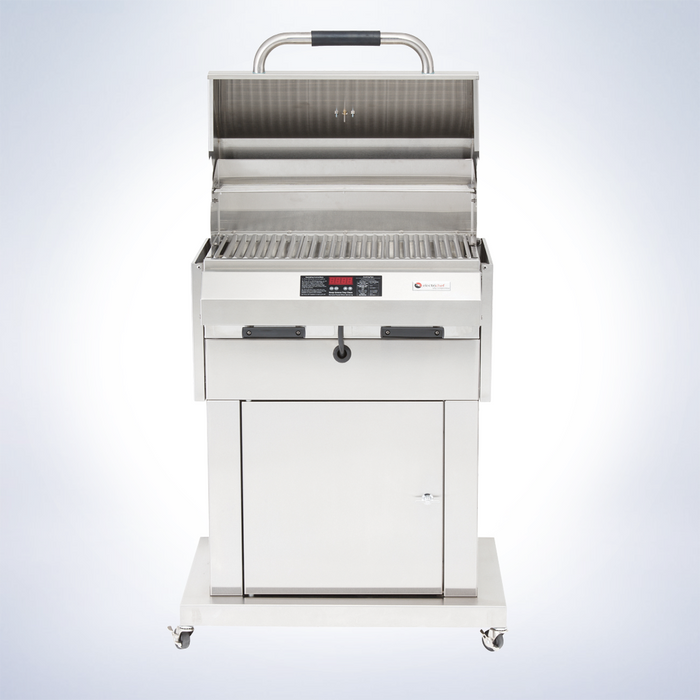 Ruby 32"  Closed-Base Outdoor Electric Grill - angle view