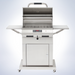 Ruby 32"  Closed-Base Outdoor Electric Grill - side view