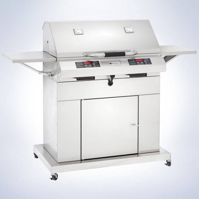Electri-Chef Ruby 32″ Dual Closed-Base Outdoor Electric Grill - 4400-EC-448-CB-D-32 Electri-Chef