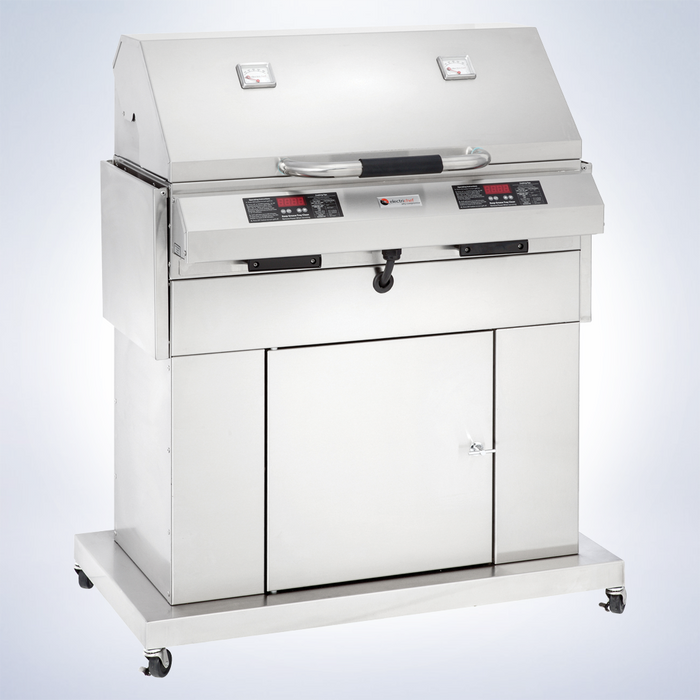 Electri-Chef Ruby 32″ Dual Closed-Base Outdoor Electric Grill - 4400-EC-448-CB-D-32 Electri-Chef