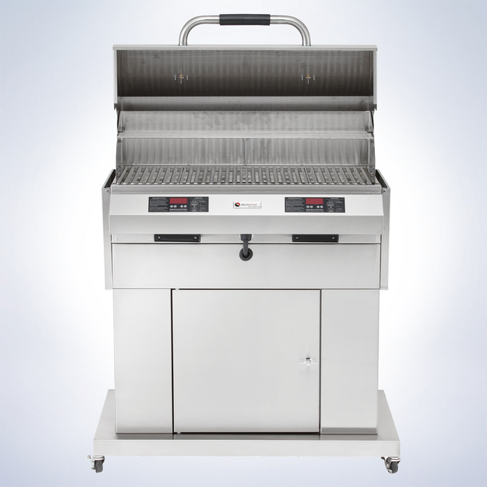 Electri-Chef Ruby 32″ Dual Closed-Base Outdoor Electric Grill - 4400-EC-448-CB-D-32 Electri-Chef