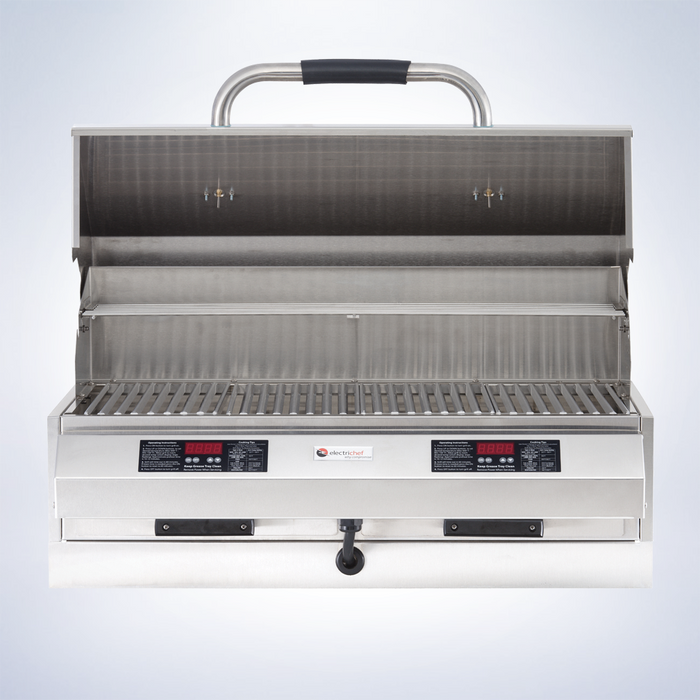 Electri-Chef Ruby 32″ Dual Marine Built-In Outdoor Electric Grill - 4400-EC-448-IM-D-32 Electri-Chef