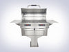 Ruby 32″ Dual Pedestal-Base Outdoor Electric Grill - front view