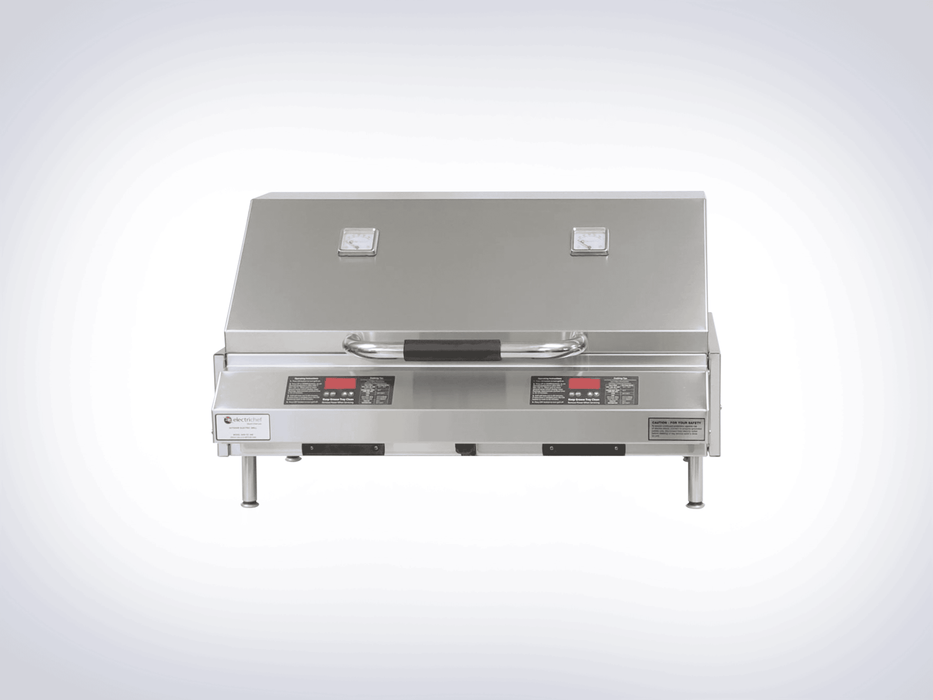 Electri-Chef Ruby 32″ Dual Tabletop Outdoor Electric Grill - 4400-EC-448-TT-D-32 Electri-Chef