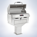 Ruby 32″ Pedestal-Base Outdoor Electric Grill - side view