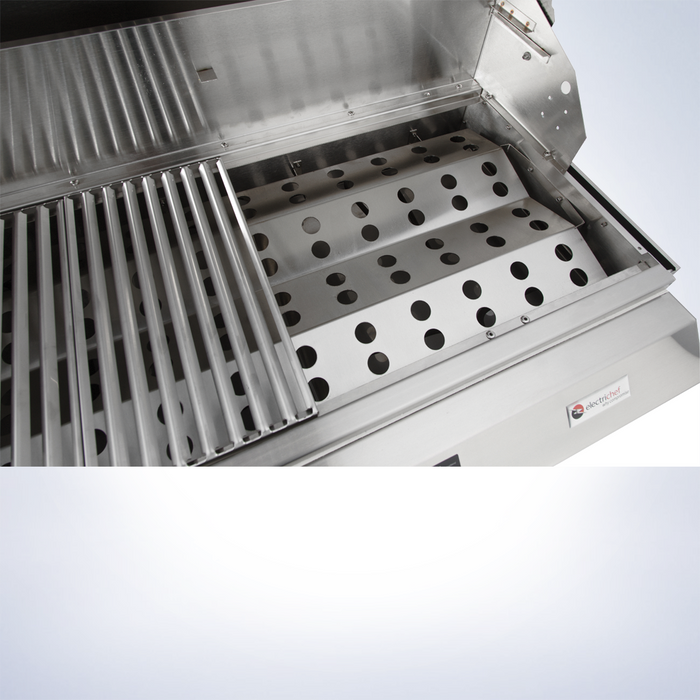 Ruby 32″ Pedestal-Base Outdoor Electric Grill - specifications diagram