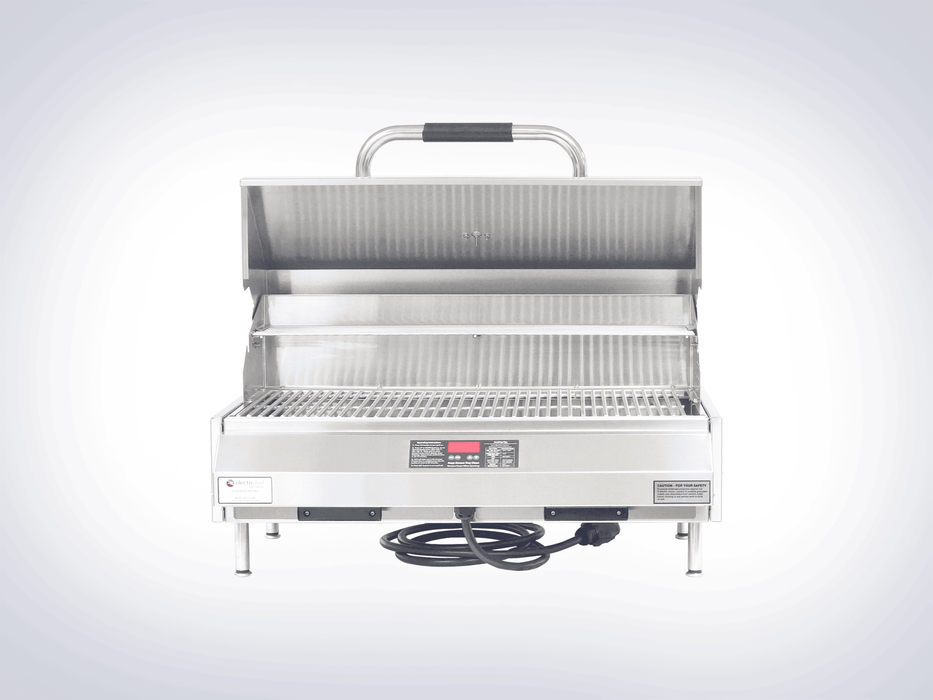 Ruby 32″ Tabletop Outdoor Electric Grill - front view