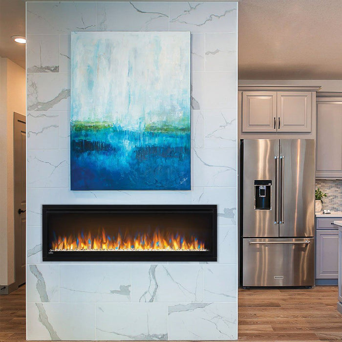 Napoleon Alluravision 50" Wall Mount Electric Fireplace - Slim - NEFL50CHS