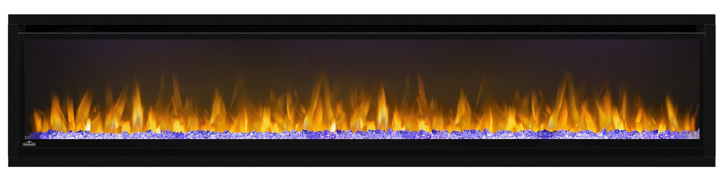 Napoleon Alluravision 74" Wall Mount Electric Fireplace - Slim - NEFL74CHS - View 11