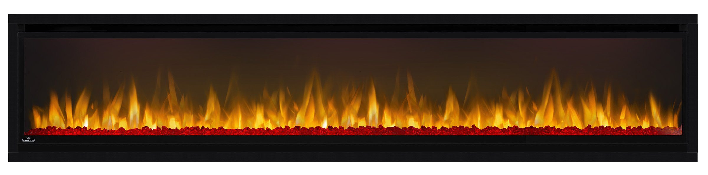 Napoleon Alluravision 74" Wall Mount Electric Fireplace - Slim - NEFL74CHS - View 12