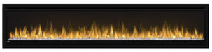 Napoleon Alluravision 74" Wall Mount Electric Fireplace - Slim - NEFL74CHS - Installation View
