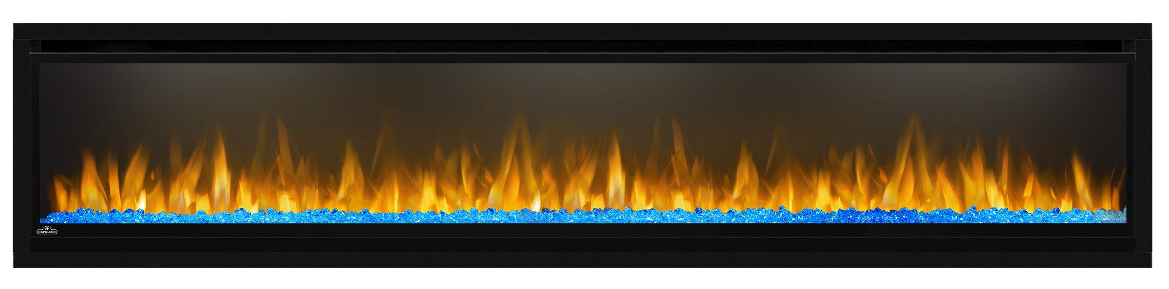 Napoleon Alluravision 74" Wall Mount Electric Fireplace - Slim - NEFL74CHS - View 9