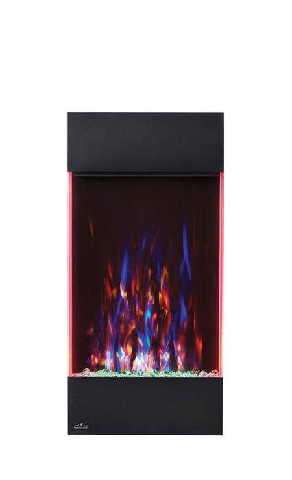 Napoleon Allure 32-in Vertical Wall Mount Electric Fireplace | NEFVC32H - Close-Up