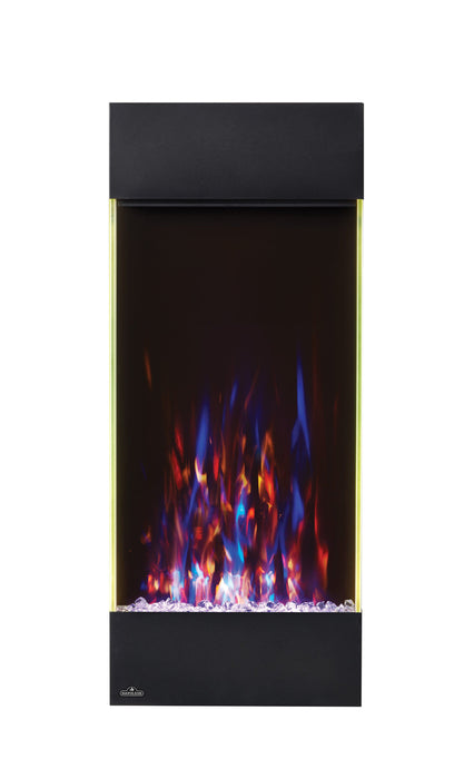 Napoleon Allure 38-in Vertical Wall Mount Electric Fireplace | NEFVC38H - Detail View