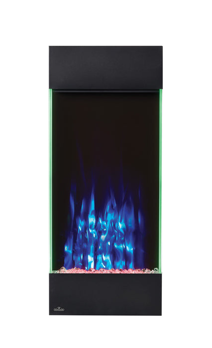 Napoleon Allure 38-in Vertical Wall Mount Electric Fireplace | NEFVC38H - Close-Up