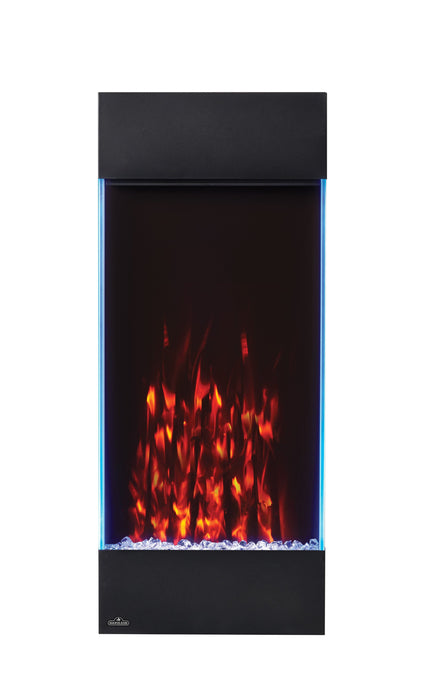 Napoleon Allure 38-in Vertical Wall Mount Electric Fireplace | NEFVC38H - Lifestyle View