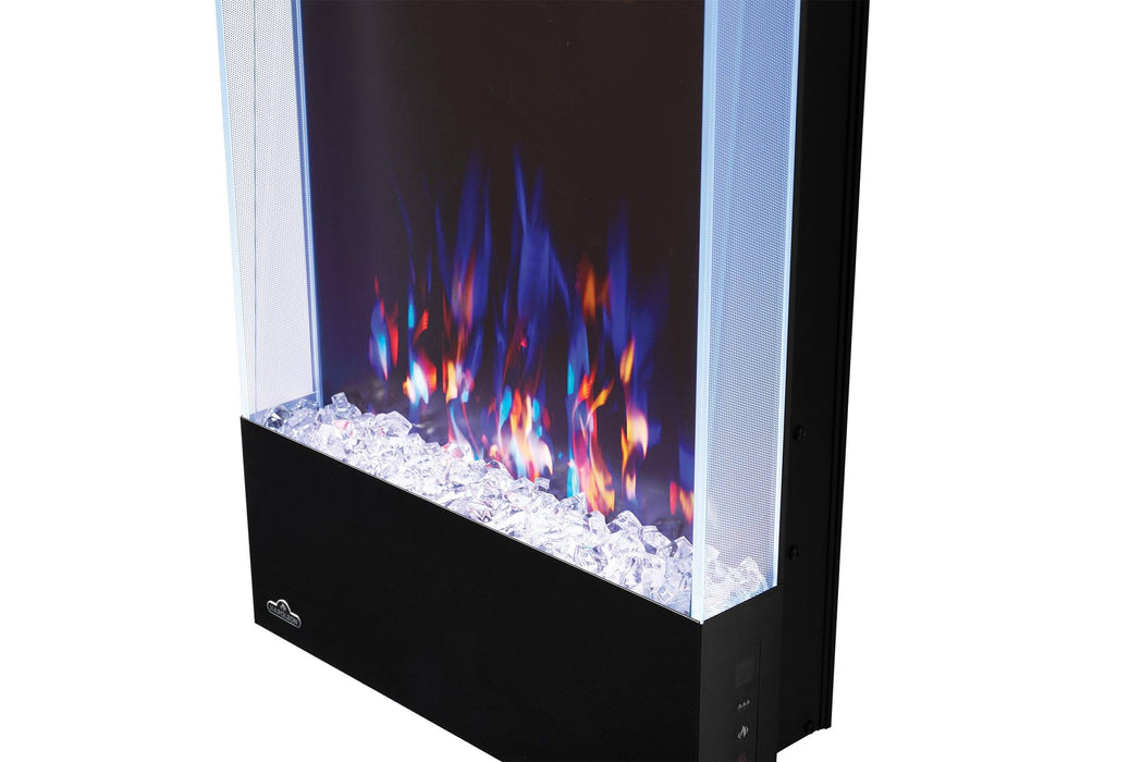 Napoleon Allure 38-in Vertical Wall Mount Electric Fireplace | NEFVC38H - View 9