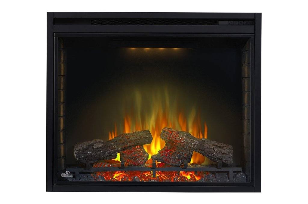 Napoleon Ascent 33" Built-in Electric Firebox | NEFB33H Gas Fireplace - Side View