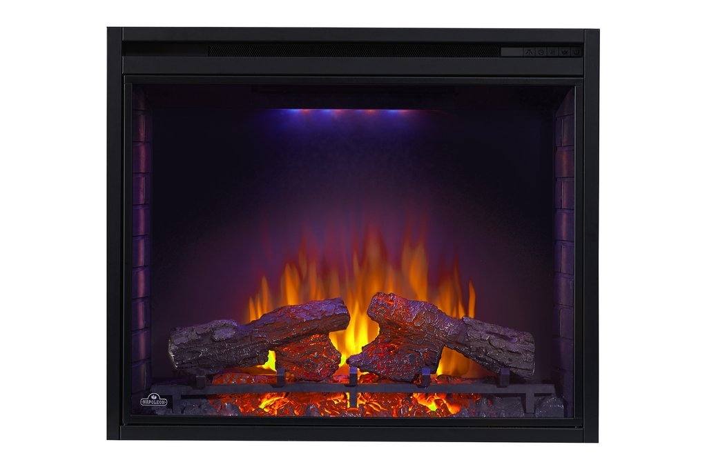 Napoleon Ascent 33" Built-in Electric Firebox | NEFB33H Gas Fireplace - Close-Up