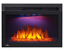 Napoleon Cinema 24" Electric Fireplace with Glass - Side View