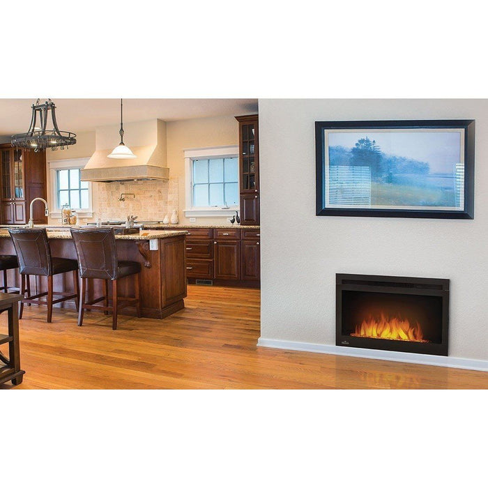 Napoleon Cinema 27" Electric Fireplace with Glass