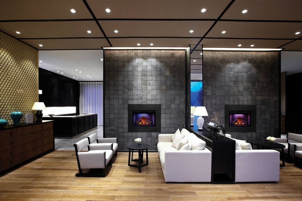 Napoleon Cinema 29" Electric Fireplace - Close-Up