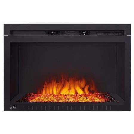 Napoleon Cinema 29" Electric Fireplace with Glass - Side View