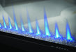 Napoleon Clearion Elite 50" See Thru Wall Mount Electric Fireplace - NEFBD50HE - Installation View