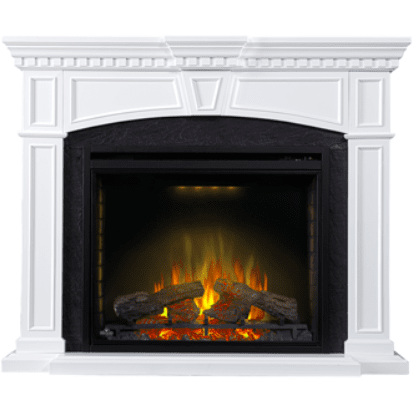 Napoleon The TAYLOR 33" Electric Fireplace Mantel Package - Side View