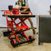 Tomahawk Power PRE ORDER: Electric Hydraulic Lift Table – 600 lb, 59 in. Extension Portable Powered Scissor... - Close-Up