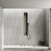 Eleganti All-in-One Shower Panel with Rain Showerhead, Body Jets, and Chromotherapy by Cascada Showers - Side View