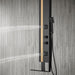 Eleganti All-in-One Shower Panel with Rain Showerhead, Body Jets, and Chromotherapy by Cascada Showers - Close-Up